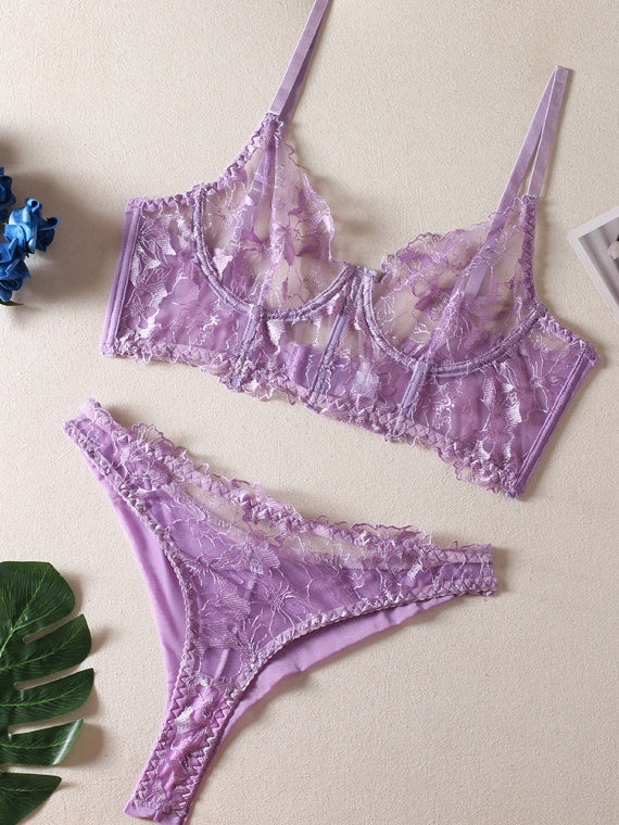 Demeter Ethereal Lace Bustier - Roselipt