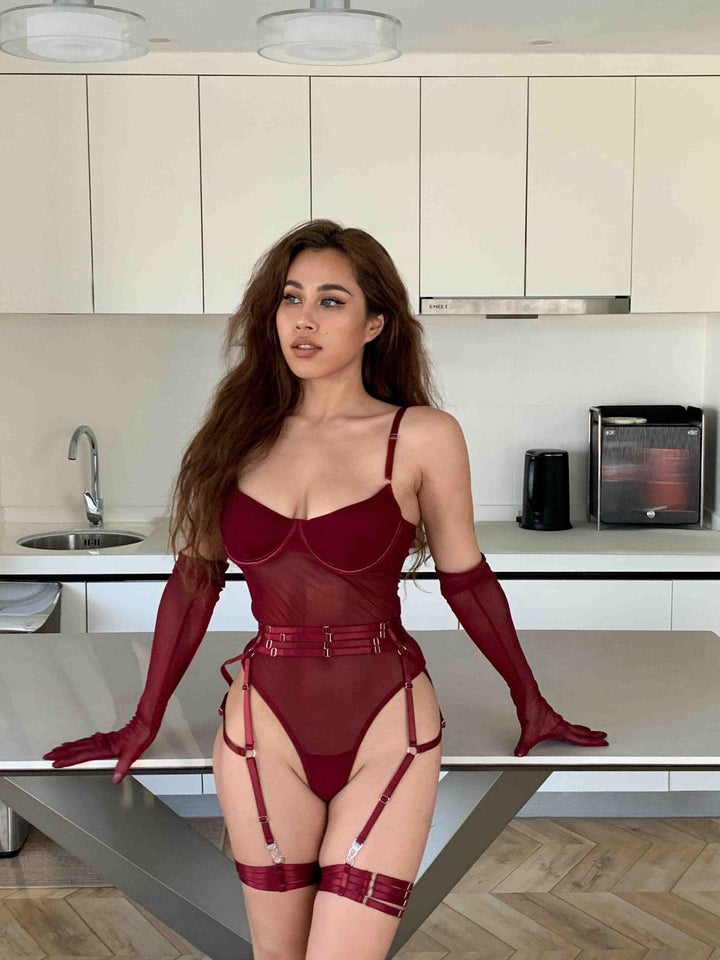Aphrodite See Through Bodysuit - Roselipt