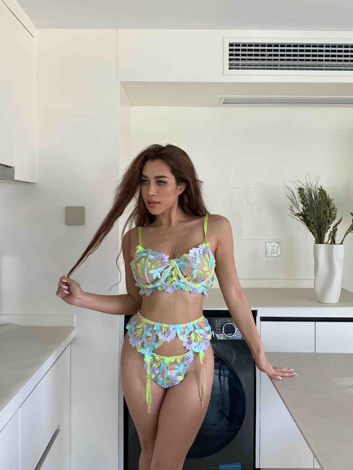 Persephone Floral Transparent set - Roselipt